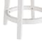 Alaterre Furniture Ellie Counter Height Stool, White, 2PK ANEL05PDCR2 - alternate 2